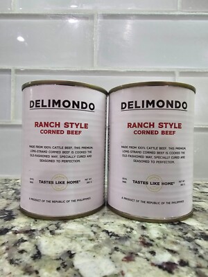 New Delimondo Ranch Style Corned Beef 380g - 2 Pack - Premium Canned Meat