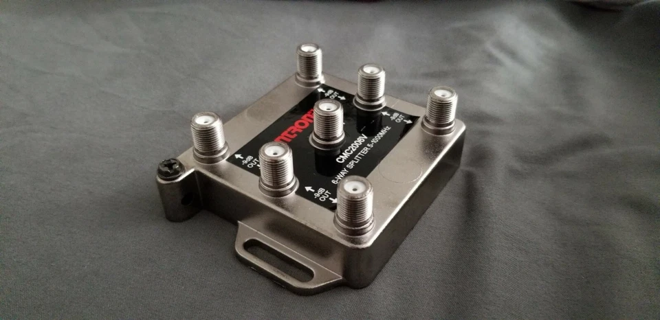 Antronix CMC2006V 6-Way Splitter 5-1000MHz Coaxial Cable New Wholesale Lot of 14 - Image 3 of 4