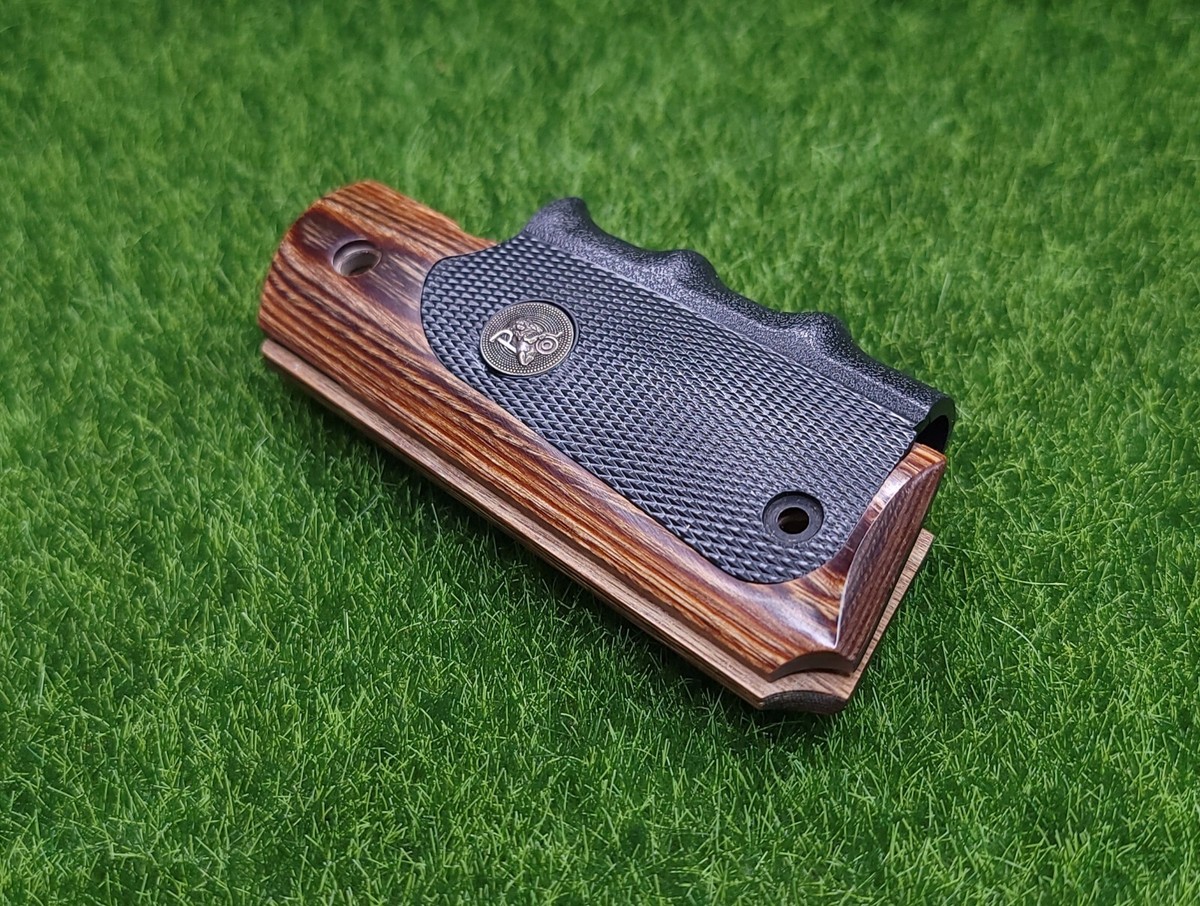 Pachmayr American Legend Series Colt 1911 Grips - Heritage Walnut