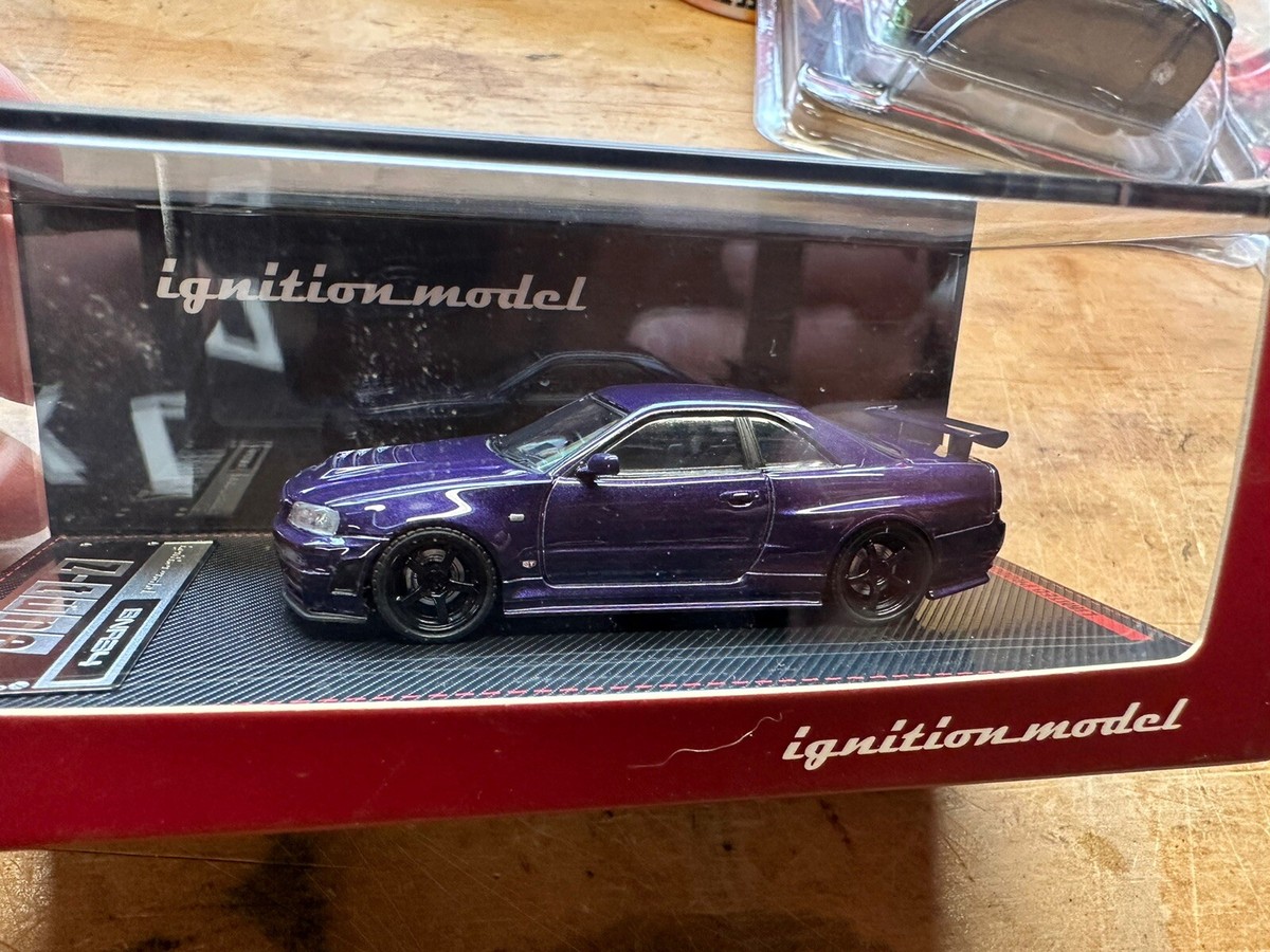 ignition model 1/64 Nismo R34 GT-R Z-tune Purple Metallic | eBay