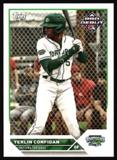 2023 Topps Pro Debut Yerlin Confidan #PD-142 Daytona Tortugas