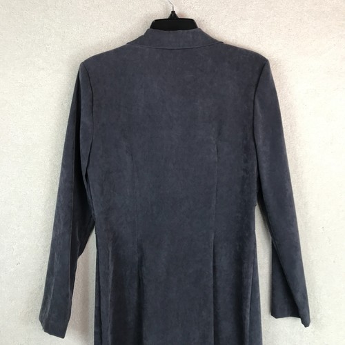 Vintage Jacke Junior 7/8 grau Alyn Page lang leicht adrett 90er Y2K USA - Bild 10 von 10