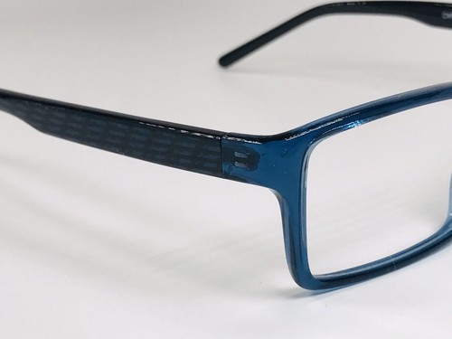 New Designer Inspired SUCCESS XPL Crystal Navy CARTER Eyeglasses 53mm with Case - Picture 5 of 11