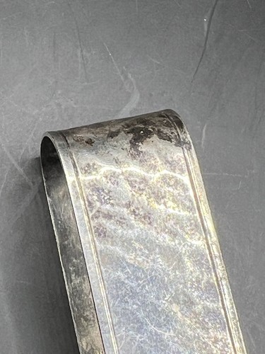 Napkin Ring APOLLO E.P.N.S Bernard Rices & Sons Hammered 3594 USA Used - Picture 6 of 13