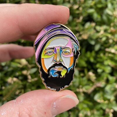 Aesop Rock - Pop Art Style Enamel Pin - 1 1/2  - Skelethon, Spirit Guide, TIK