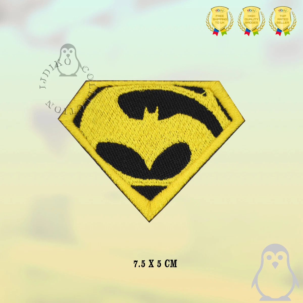 Superhero Iron On/ Sew On Cloth Patch Badge Appliqu&eacute; Cosplay Comic TV Movie Film | UK