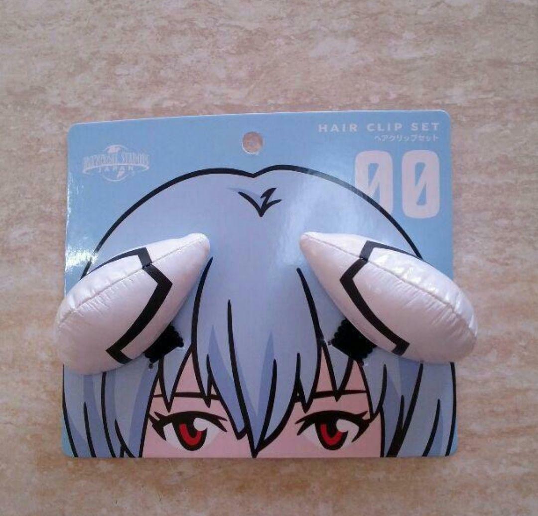 USJ Limited Neon Genesis Evangelion Hair clip Rei White from Japan | eBay