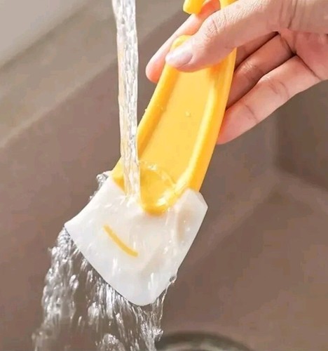 Spatola Silicone Raschietto Cucina Cucchiaio Uso Alimentare Multiuso 3 Pezzi - Foto 4 di 12
