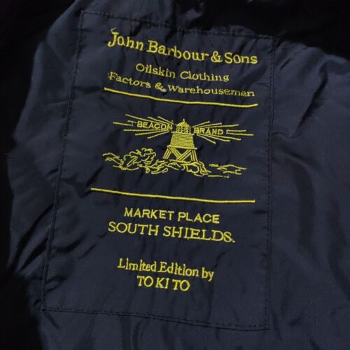 Barbour Limited Edition To Ki To Black Varigated Sporting Quilted Jacket Large - Bild 8 von 17