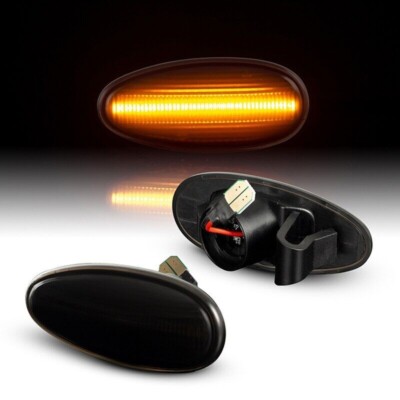 Blinker Seitlich LED für Mitsubishi Parejo + Montero Deckenleuchte Geräuchert