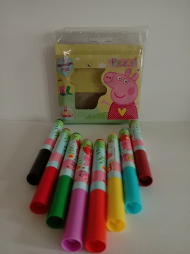 PLUMAS DE COLORES PRPPA PIG WASHABLS (Pack de 8) - Imagen 3 de 4