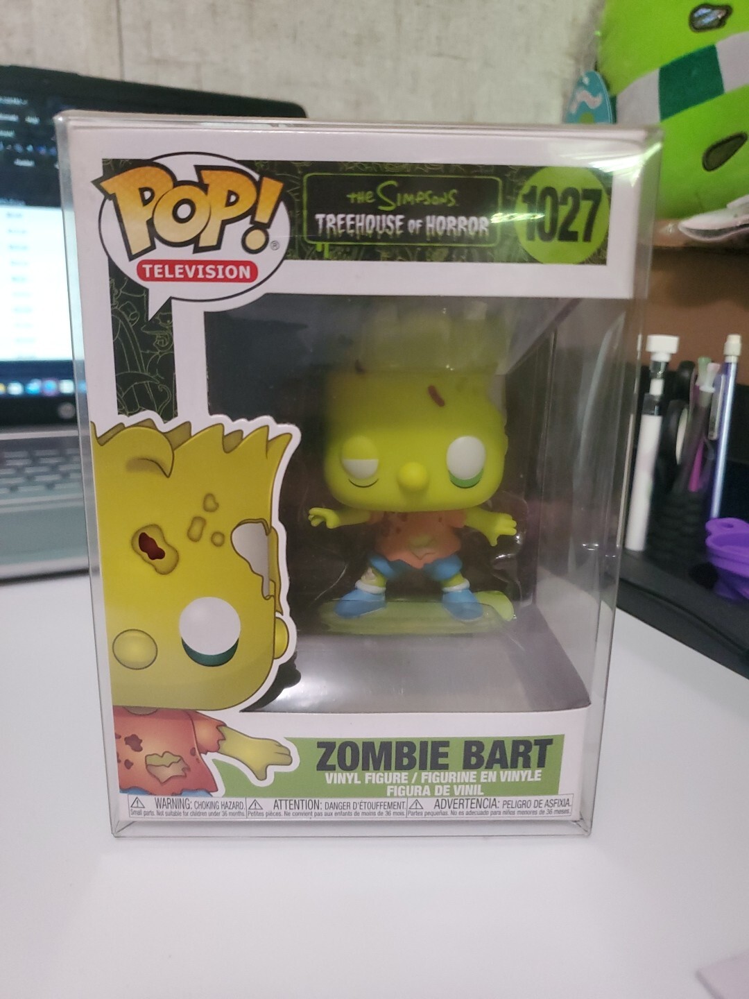 Sale Funko Pop! Vinyl: The Simpsons - Zombie Bart #1027