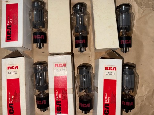 1 pcs RCA 6AS7G vintage tube NOS NIB US made (similar 6080 Tung-Sol 5998) - Picture 2 of 3
