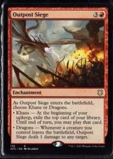 Outpost Siege 135 Rare Non Foil AFC Forgotten Realms Magic TCG NM