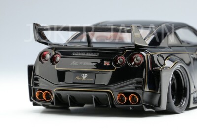 Make Up EIDOLON 1/43 LB-Silhouette WORKS GT 35GT-RR Black / Gold