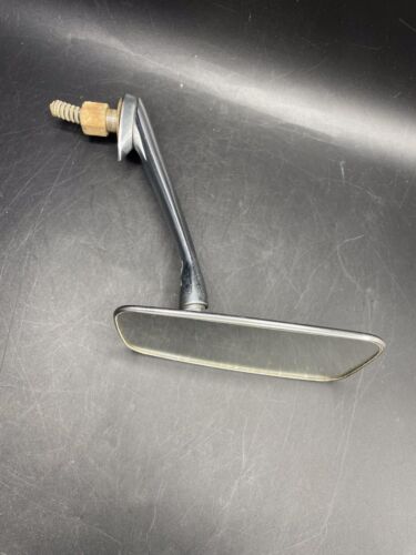 Vintage 1960s Era Car Chromed Metal Classic Side View Mirror Retro RatRod - Picture 2 of 9