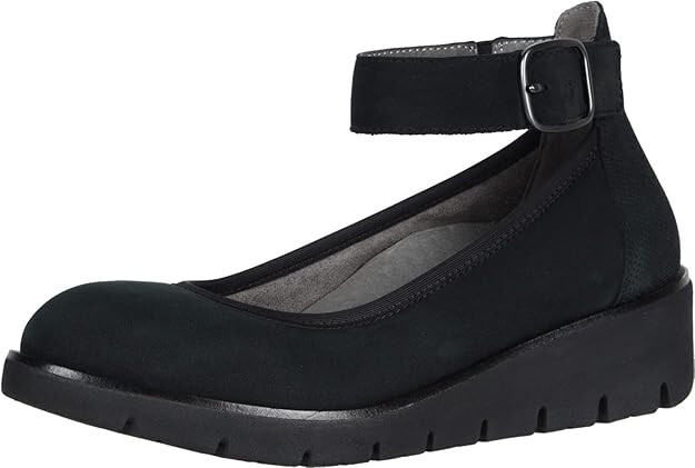 NEW $170 SZ 8 M Earth Shoes Zurich Sion Women's Mary Jane Black