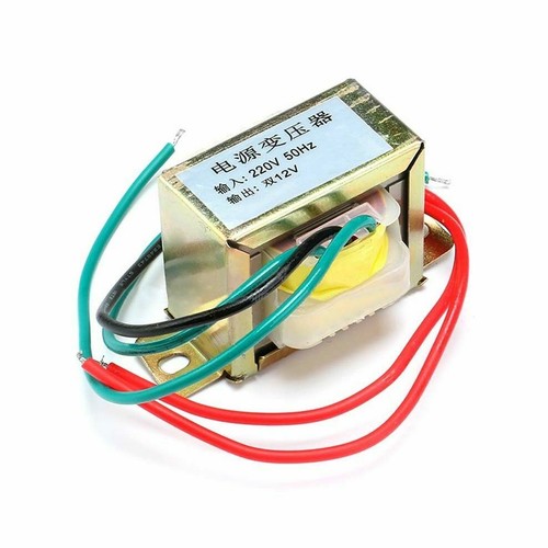 Transformador de potencia de CA 220V 50Hz simple/doble 3W/5W/9W/10W/30W/50W salida 12V - Imagen 2 de 8