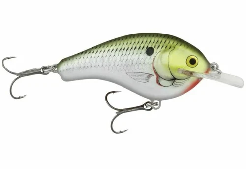 Bagley Flat Balsa B2 - Olive Shad - 3/4 oz - 2 1/2" Fishing Lure