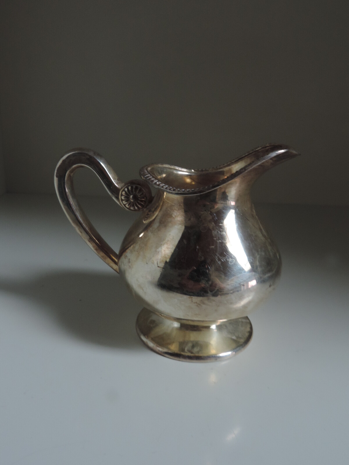Details zu G.Kurz,Schwäbisch Gmünd,Milchkännchen,925er Silber,Höhe ca. 8 cm Sofortige Lieferung HEISS