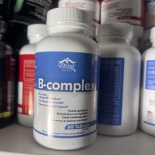 B-12 Complex 60ct, Vitamins B1, B2, B3, B6, B8  B12,Energia metabolismo aid