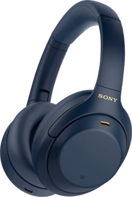 Sony WH-1000XM4 Premium Wireless Noise-Cancelling Headphones - Midnight Blue