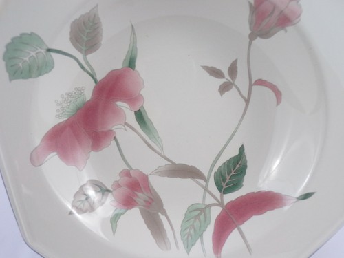 2 insalatiere Mikasa Continental zuppa cereali fiori di seta Giappone 8-1/2" in tutto - Foto 2 di 7