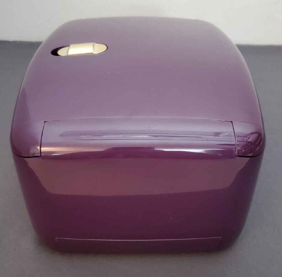 Vintage QVC Joy Mangano Jewel Kit PURPLE Jewelry Box Roll Out Organizer