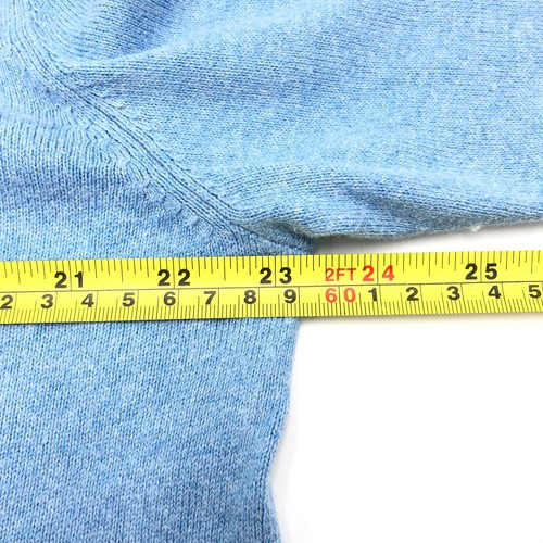 TOMMY HILFIGER Men 8% Cashmere Crew Neck Jumper Pullover Sweater Size L - Picture 6 of 9