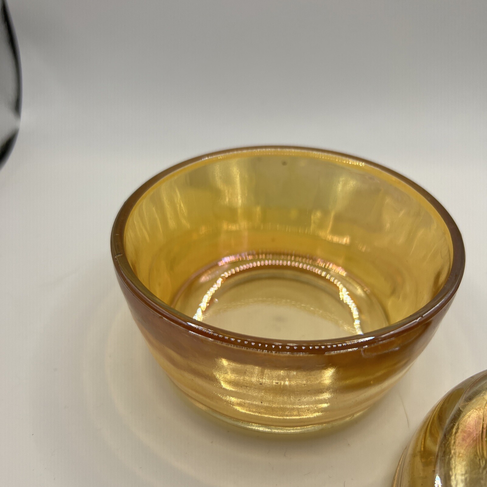 Vintage Glass Scotty Dog Powder Jar eBay