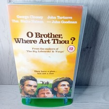 O BROTHER WHERE ART THOU VHS TAPE - RARE RETRO MOVIE