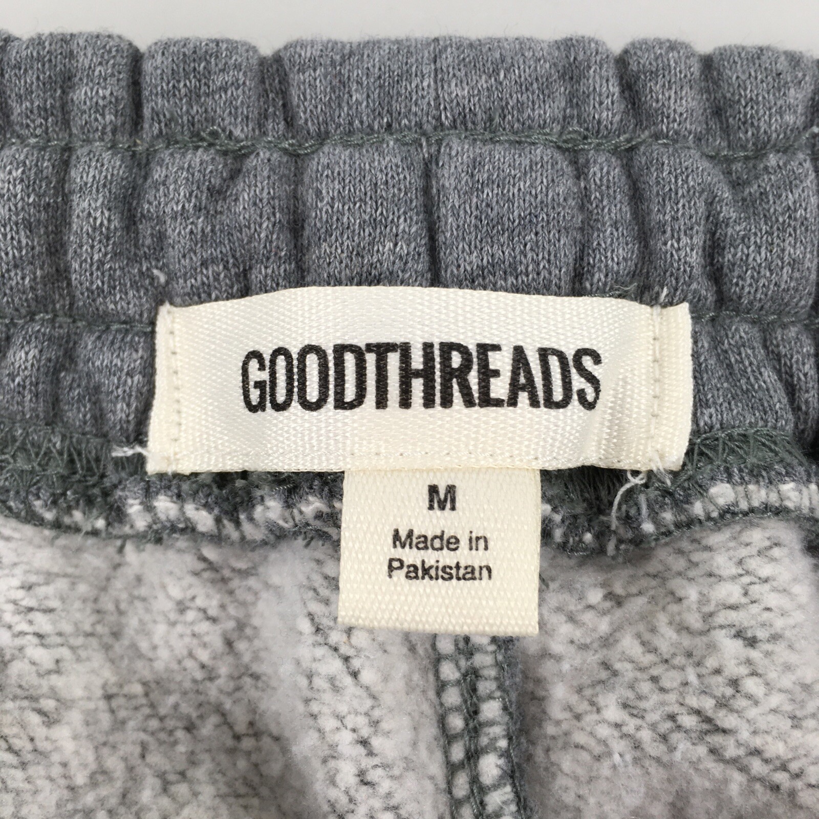 Goodthreads Shorts Mens Medium Solid Gray Elastic… - image 5