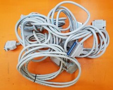 Lot of 5 10ft White Parallel Cables