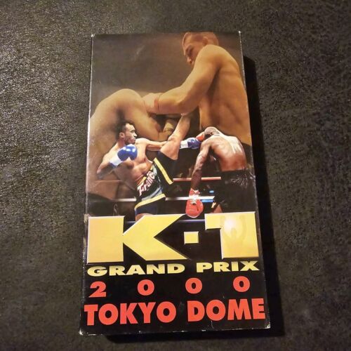 K-1 Grand Prix 2000 Tokyo Dome Kickboxing Ernesto Hoost VHS K1