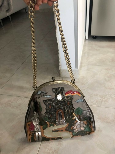 Borsa Tua Braccialini 1100 Un Viaggio nel Tempo Handbag Bourse Introvabile  | eBay