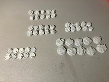 A19750 WARHAMMER 40K AOS FANTASY CUSTOM BASES LOT 50 PACK