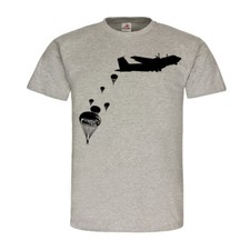 Fallschirmspringer Rundkappe Typ 3 Fallschirmspringer C-160 T Shirt #18337