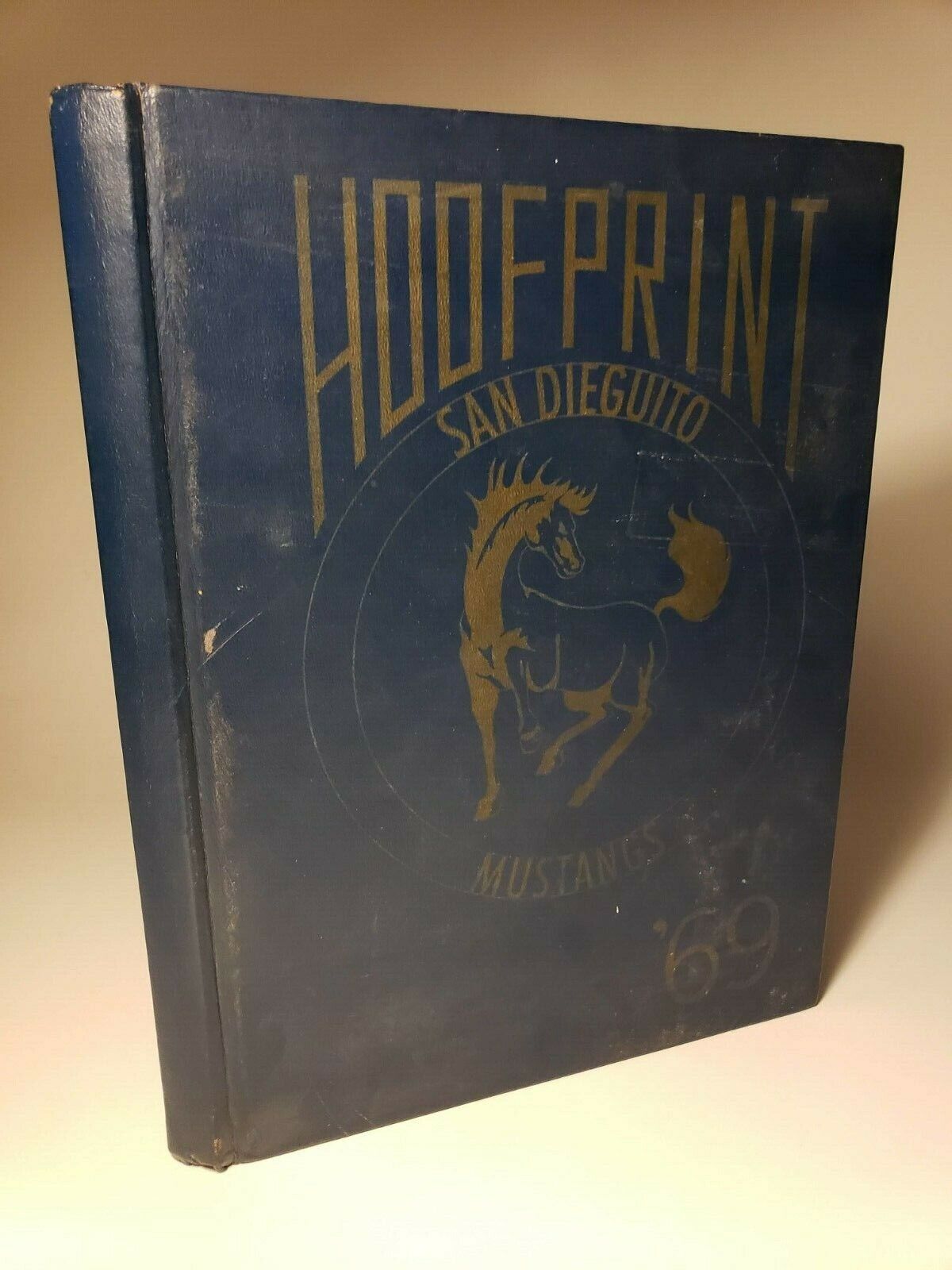 1969 SAN DIEGUITO HIGH SCHOOL YEARBOOK 'HOOFPRINT' SAN DIEGO, ENCINITAS, CA Koopje, hoge kwaliteit
