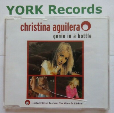 CHRISTINA AGUILERA - Genie In A Bottle - Excellent Condition CD Single RCA