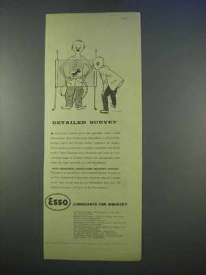 1955 Esso Lubricants Ad - Detailed Survey