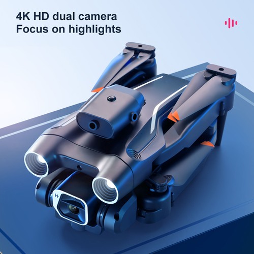 Quadrocopter-Drohne mit 4K-HD-Kamera faltbares WLAN 4-seitige Hindernisverm TY - Bild 9 von 24