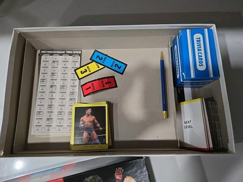World Wrestling Federation Trivia Game 1998 WWF Cardinal 800 Questions & Cards - Picture 4 of 6