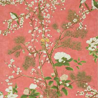 Katsura Wallpaper from Grand Palace Collection by Thibaut in Double Rolls New