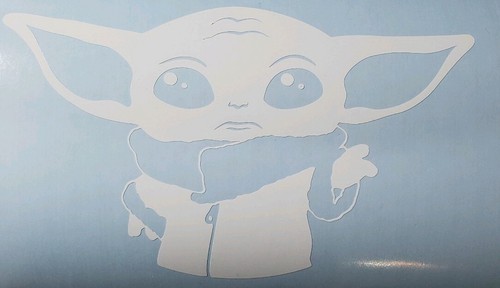 Baby Yoda Star Wars The Mandalorian Vinyl Decal Window Sticker Disney Resistance - Picture 2 of 4
