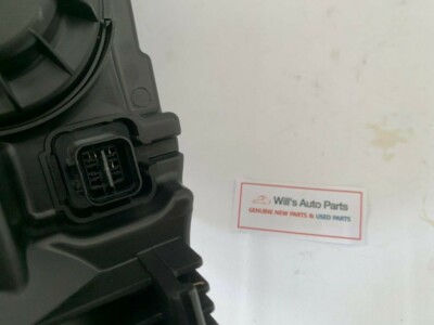 Kia Rio 2009 - 2011 JB Genuine BRAND LH Head Light Black Insert 