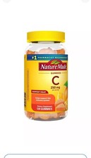 Nature Made Vitamin C 250 mg Per Serving Gummies Dietary Supl 120Ct Exp:11/25