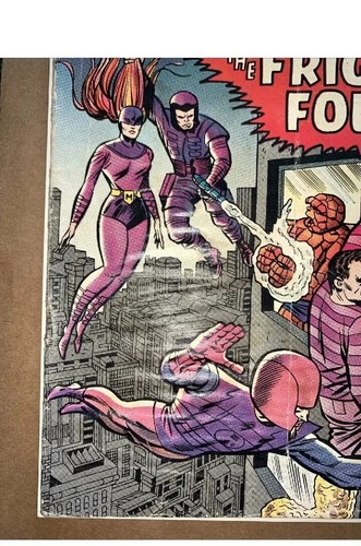 Fantastic Four #36 Marvel Comics 1965 The Frightful Four 1st Medusa key complete - Picture 5 of 21