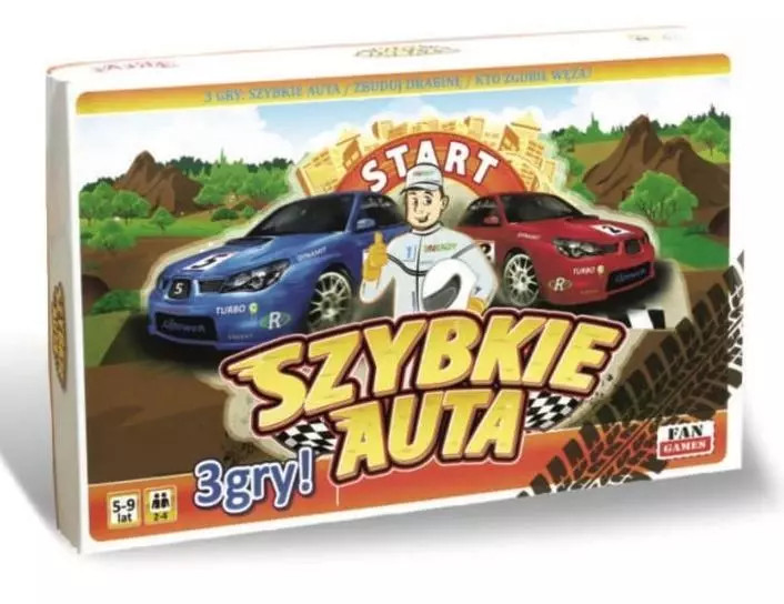 5906749803023   Szybkie auta 3 gry