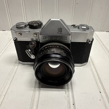 Petri V6 II SLR 35mm Film Camera C.C Auto 55mm F1.8 w/ CdS Meter From JAPAN 