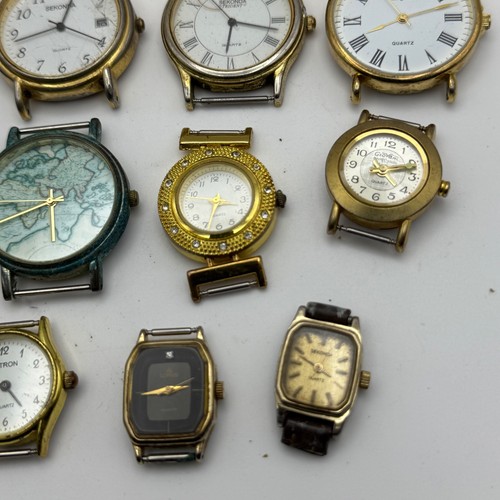 Bundle Of 16 Quartz Watches Modern / Vintage Untested Parts / Repair / Crafts - Picture 4 of 10